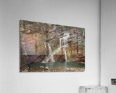 Waterton Waterfall  Acrylic Print