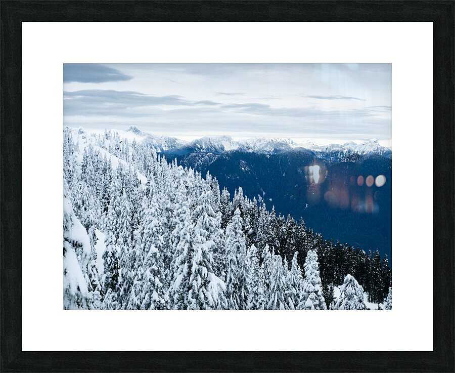 Cypress Mountain 1  Framed Print Print