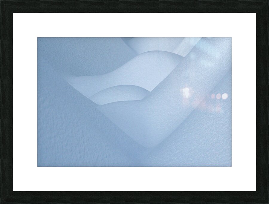 Vallon de neige Impression et Cadre photo