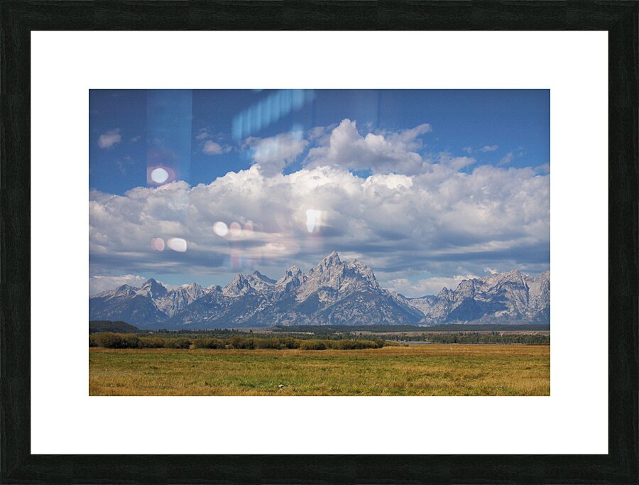 Grand Teton Range  Framed Print Print