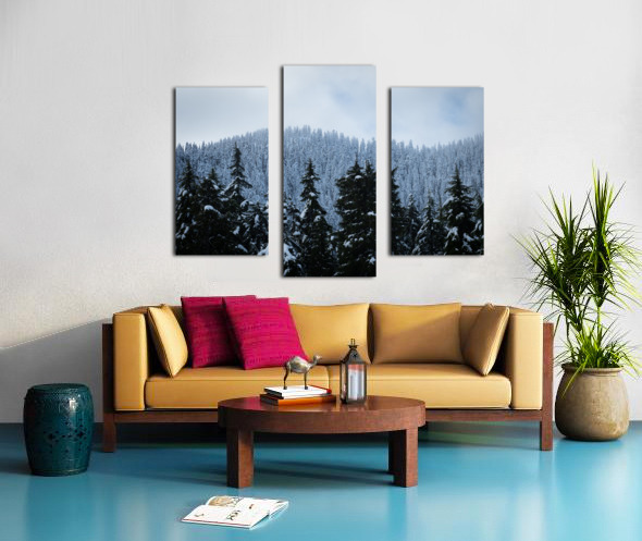 Cypress Mountain 2 Canvas print